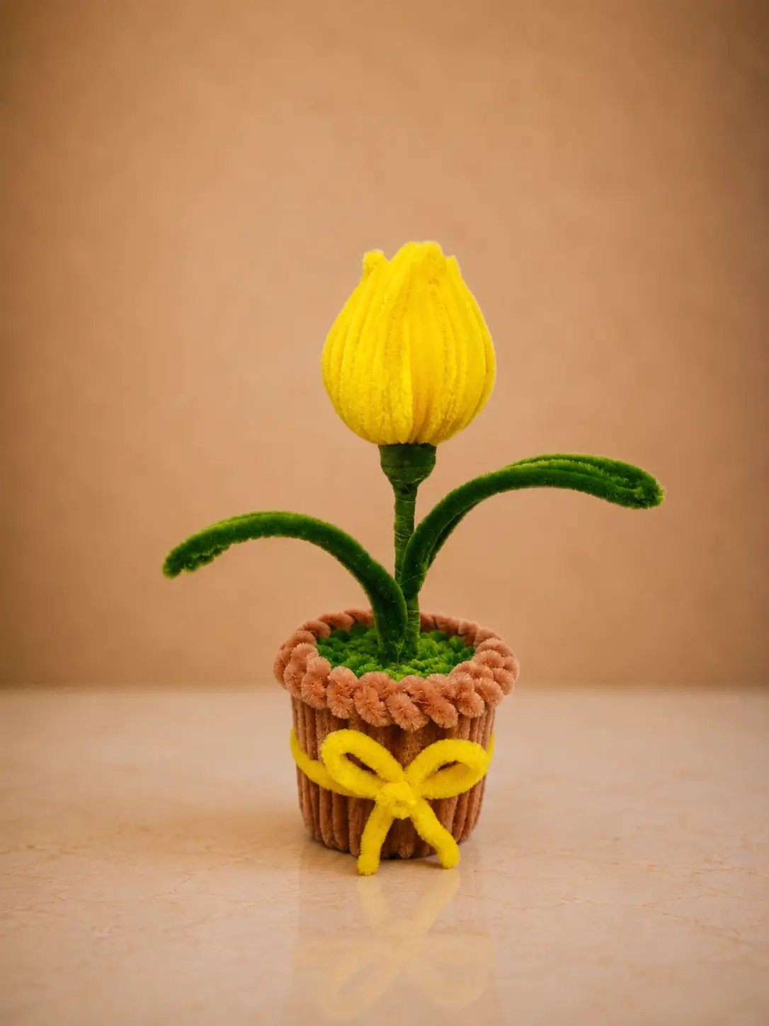 Maceta Tulipán Amarillo