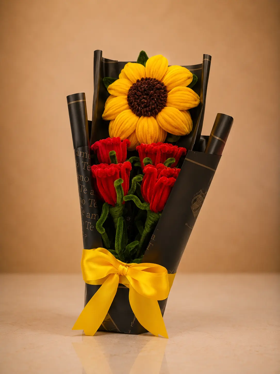 Ramo Girasol Rosas
